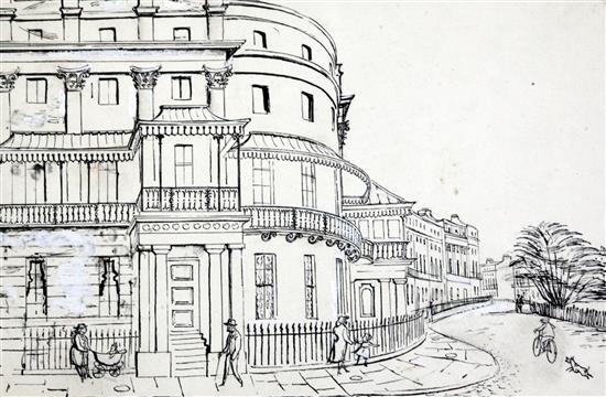 Harry Toothill Views of Sussex around Brighton largest 33 x 44cm